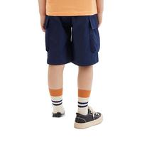 森马儿童中裤2024潮流大口袋宽松工装裤夏季童装裤子男童短裤