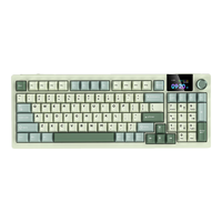 狼途 LT95三模机械键盘客制化键盘 LT95翠微马卡龙轴RGB 三模