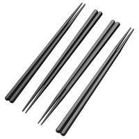 千年恋木家用日式尖头筷子料理筷寿司店高档商用餐厅酒店 10双装 hjk0001 22CM六角合金筷子10双