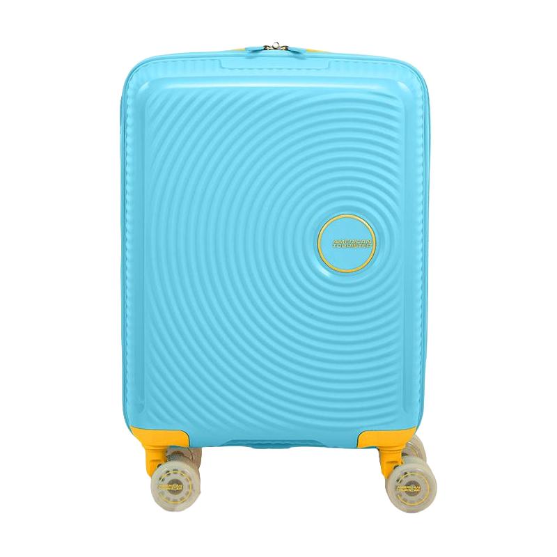  AMERICAN TOURISTER/美旅 可登机 儿童行李箱 夜光轮  靛青/黄色，橘色/蓝色 16英寸