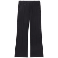 Maje2024秋季女装气质通勤黑色高腰微喇西装长裤MFPPA00658 黑色 T40