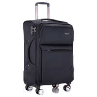 24寸拉杆登机箱出国搬家皮箱男女结实加厚耐用万向轮牛津布行李箱