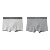 七匹狼男士内裤男纯棉抗菌平角裤青年男生四角短裤头透气大码裤衩
