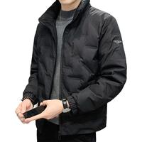 TUCANO 啄木鸟 羽绒服男秋冬季外套男立领潮短款男士防寒保暖休闲男装 黑色 XL