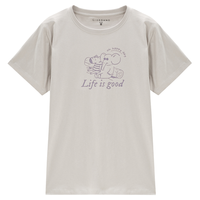GIORDANO 佐丹奴 2024年春夏纯棉女士T恤针织大象的日常印花圆领短袖T恤女款