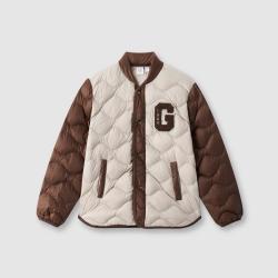 Gap 盖璞 男女童撞色立领羽绒服外套 641840