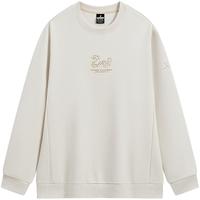 XTEP特步套头卫衣2024龙年款长袖运动上衣976129920620 棉花白 L