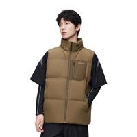 波司登奥莱冬男士内穿外穿马甲外套面包服叠穿短款羽绒服 橄榄色7329 165/84A