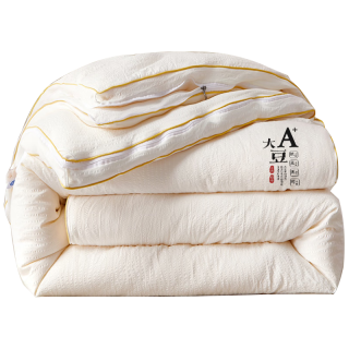 无印良品 A类二合一拉链子母被 10%大豆被子单人春秋被芯 3+6斤 150*200cm