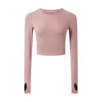 【极光莱卡系列】秋冬运动衣训练T恤上衣瑜伽长袖