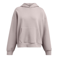 安德玛（UNDERARMOUR）Unstoppable自在系列女子弹力针织运动休闲卫衣1387884 脂鲤灰015 XL