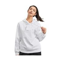 XTEP 特步 连帽卫衣女冬季保暖内搭上衣977428930338 珍珠白 S