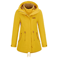 PELLIOT 伯希和 女子冲锋衣 12640110 黄色 S