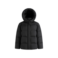 冰洁 BINJORA 短款脱卸帽羽绒服女95白鸭绒泡芙羽绒服