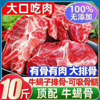 柒岛 内蒙古新鲜牛脊骨牛骨头牛排骨牛蝎子牛肉牛大骨 牛蝎子（排骨）特价秒杀