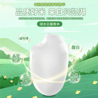 湖上粮仓 兴凯湖云露香米 5kg 东北大米
