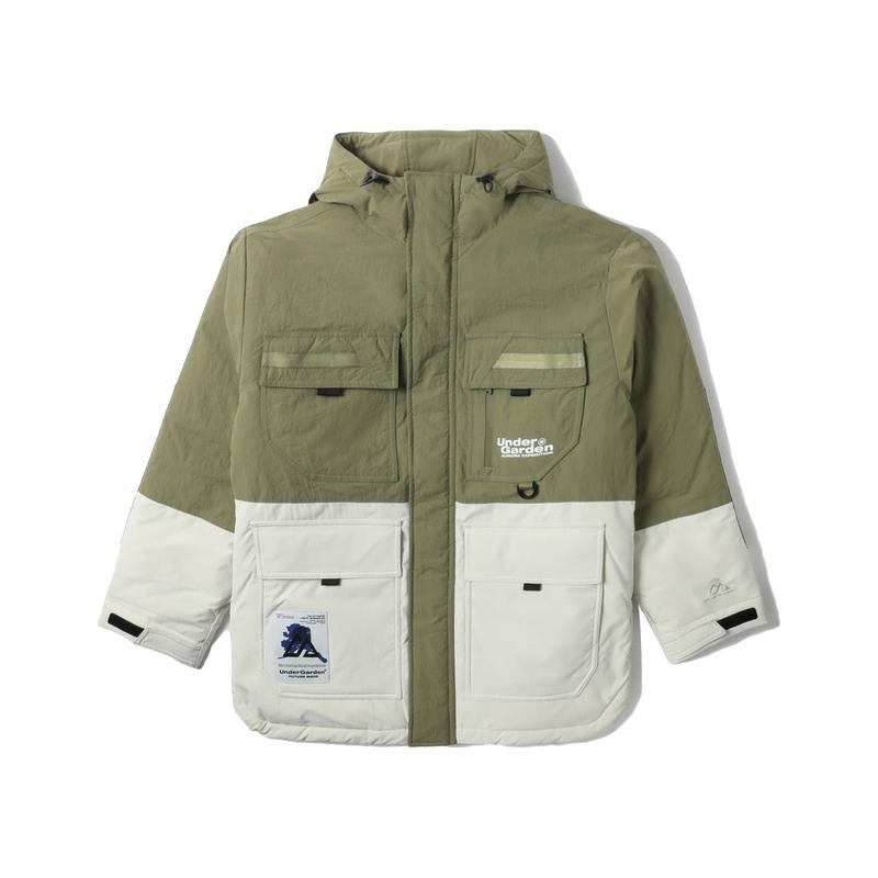 it UNDERGARDEN男装连帽羽绒服秋冬青春时尚拼色外套0020