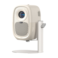 AOC A1智能投影仪家用超高清1080P微型家庭影院 手机无线投屏电视墙上卧室办公用会议小型便携投影机 A1 云台支架套餐【天花板可投】