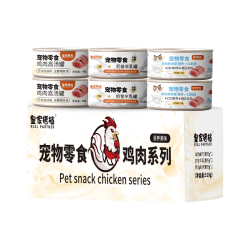 皇家搭档 猫罐头成猫幼猫通用猫零食高汤补水鸡肉羊奶奶昔混合85g*6罐