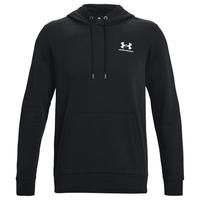 安德玛（Under Armour）官网套头衫男 24连帽训练运动服薄绒保暖秋春卫衣男 1373880-001/刺绣logo 2XL/185