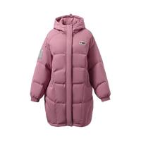 LI-NING 李宁 保暖时尚百搭反光宽松鸭绒女子长羽绒服