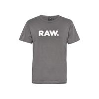 G-STAR RAW2024夏季男士短袖T恤Holorn圆领纯棉打底衫透气舒适D08512