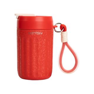  Warmsky 便携 女士保温杯 吸管