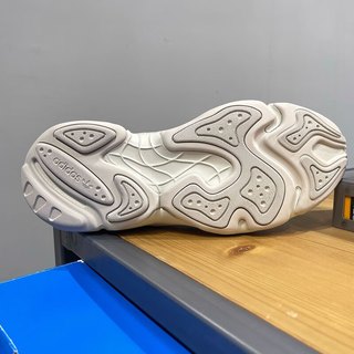 阿迪达斯（adidas）三叶草男鞋女鞋秋冬季HAIWEE运动减震网面透气轻便跑鞋 JS3027白绿色 40.5 (250mm)