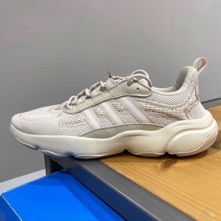 阿迪达斯（adidas）三叶草男鞋女鞋秋冬季HAIWEE运动减震网面透气轻便跑鞋 JS3027白绿色 40.5 (250mm)