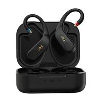 FiiO 飞傲 UTWS5 MMCX版 V2 入耳式挂耳式真无线降噪蓝牙耳机 黑色