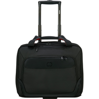 DELSEY戴乐世行李箱登机箱16英寸商务拉杆包旅行箱电脑内胆层 黑色 3944