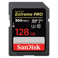 闪迪 Extreme PRO 至尊超极速系列 SD存储卡 128GB（UHS-I