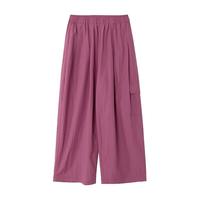 【轻量失重感】棉叔叔儿童软薄宽松廓形夏季裤子轻盈不闷热阔腿裤