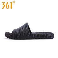 361°年轮拖鞋男防滑踩屎感男鞋EVA居家室内鞋子秋季不臭脚软弹凉拖鞋 夜幕黑-男女款 42-43 (270mm)