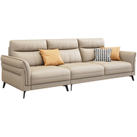 金观政府补贴真皮沙发100%头层牛皮直排式广东佛山小户型客厅2025 2.2米三人位+单位+脚踏【升级羽绒靠包】 【360°全真皮+乳胶座包+松木框架】 