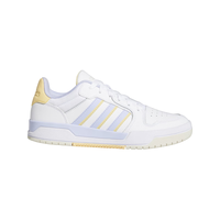 adidas ENTRAP美式校园风运动少年感复古篮球风板鞋男女阿迪达斯 白色/黄色/蓝色 37