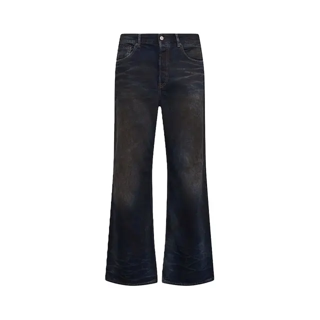Acne Studios 艾克妮 男士 2021M Darkside牛仔裤 深蓝色
