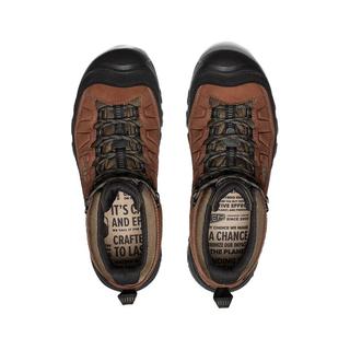  KEEN 舒适 男士登山鞋  野牛棕/黑色-1028988 44