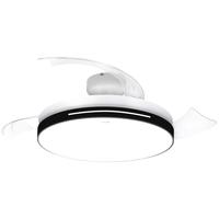 飞利浦（PHILIPS）风扇灯餐厅客厅卧室吊扇灯一体电扇灯轻音隐形风扇三色照明遥控 【冰川灰】42寸变频直流+6档风速