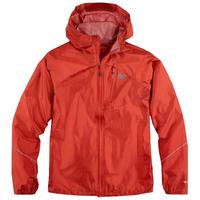 Outdoor Research/OR Helium Rain 轻量透气 舒适耐磨 男士户外防风雨冲锋衣 Cranberry蔓越莓红 L