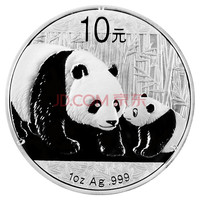 四地藏品 2000年-2026年熊猫银币 熊猫币纪念币 2011年熊猫银币1盎司单枚
