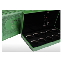 四地藏品 2000年-2026年熊猫银币 熊猫币纪念币 绿色十枚币空盒(不含币)