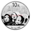 四地藏品 2000年-2026年熊猫银币 熊猫币纪念币 2013年熊猫银币1盎司单枚