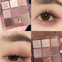 3CE眼影4色九宫格overtake smoother12色水泥盘橘棕芋泥烟粉黄油 芋泥盘#SOME DEF