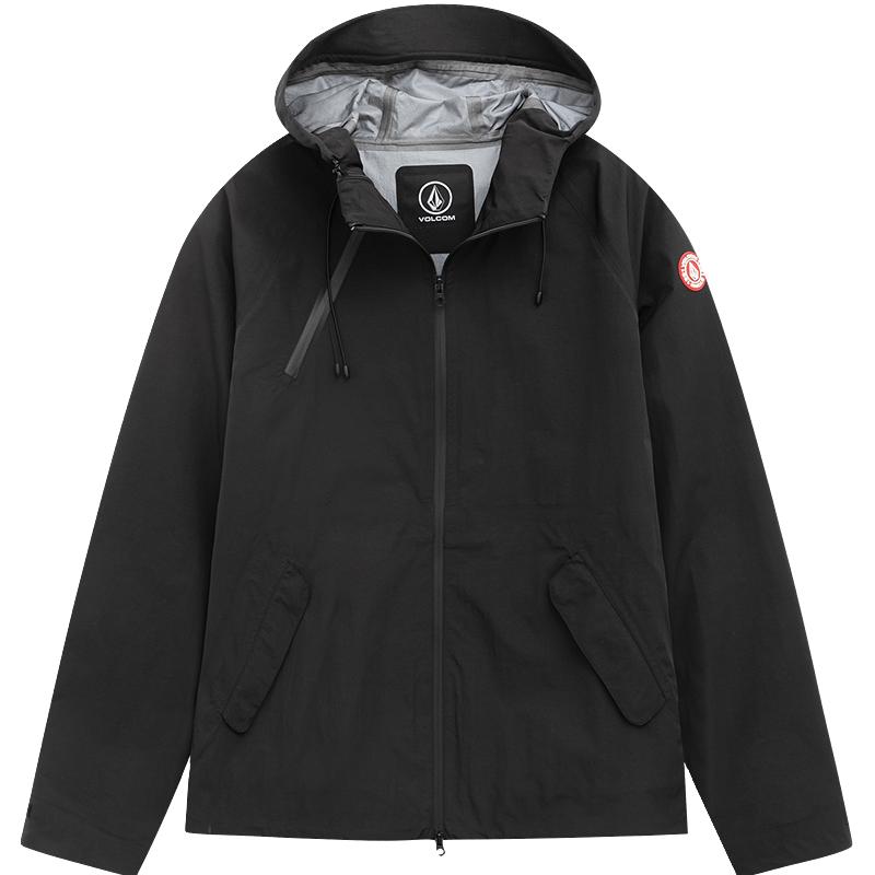VOLCOM 城市户外 男子连帽硬壳冲锋衣 A1332325