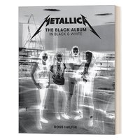 Metallica The Black Album in Black & White 英文原版 美国男子重金属乐队METALLICA 黑色专辑豪华版摄影集 格莱美英文版书 精装