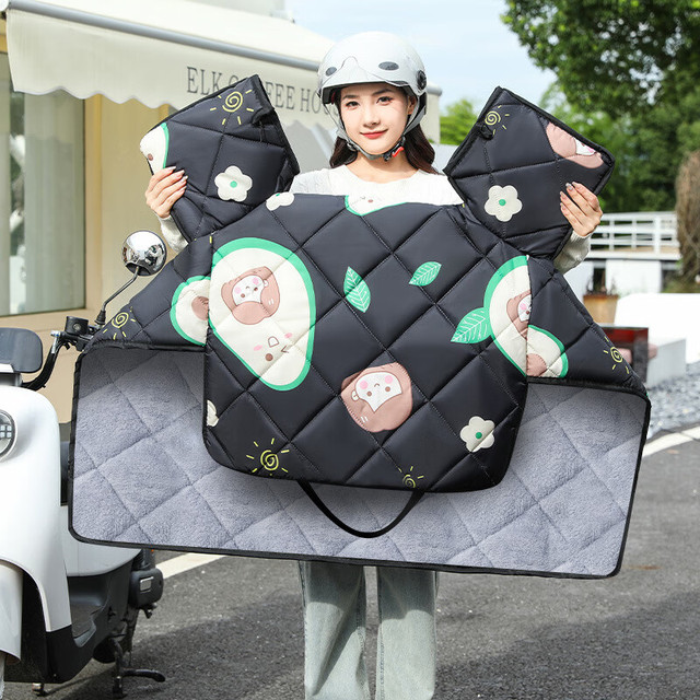 有券的上：简尚恩 电动车保暖挡风被 全包侧翼 基础款