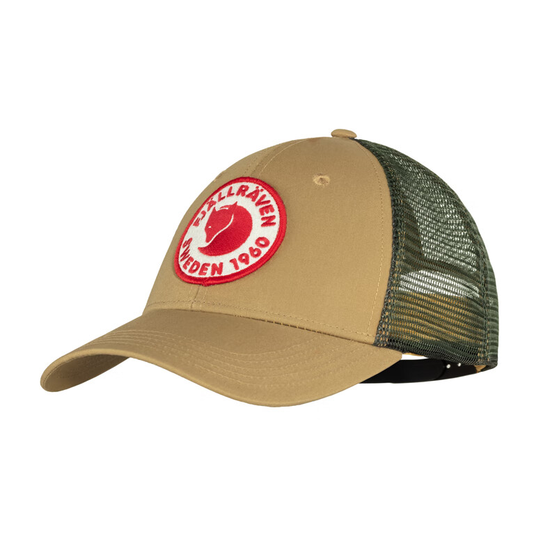 FJALLRAVEN北极狐春夏运动户外时尚复古棒球帽遮阳帽子男女78138 232荞麦色 L/XL