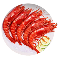 鲟食 西班牙红魔虾新鲜刺身级 鲜活冷冻魔鬼虾生腌海鲜虾类 3-4只/斤