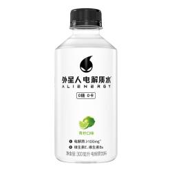 alienergy 外星人电解质水0糖0卡运动饮料 青柠口味 300mL*24瓶